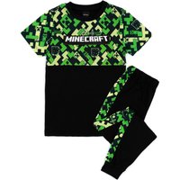 Short Sleeve Long Leg Pyjama Set Green