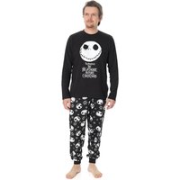 Disney Men's Long Sleeve Long Leg Pyjama Set | Multicoloured | Official Merch | Size: 2XL