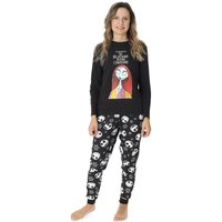 Disney Women's Long Sleeve Long Leg Pyjama Set | Multicoloured | Official Merch | Size: XL