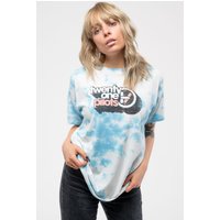 Twenty One Pilots Vintage Block Holiday Dip Dye T-Shirt in White | Size: 2XL