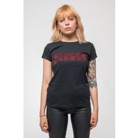 Diamante Band Logo Skinny Fit T Shirt