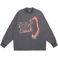 Neon Logo Long Sleeve T Shirt
