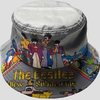 Beatles Yellow Submarine Bucket Hat in Grey | Size: Large