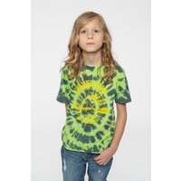 Green Day Kids All Stars Dye Wash Tee in Green | Size: 7-8 Years