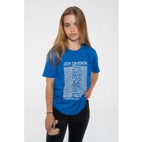 Joy Division Kids Unknown Pleasures Tee in Blue | Size: 13-14 Years