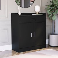 Vida Designs Dalby 2 Door 1 Drawer Shoe Cabinet Storage