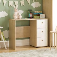 Vida Neptune 3 Drawer Desk Storage Study Bedroom Furniture