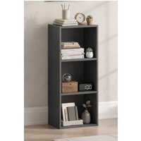 Home Discount Vida Designs Oxford 3 Tier Cube Bookcase Space-saving Storage in Grey
