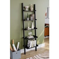 Home Discount Vida Designs York 5 Tier Ladder Bookcase Storage 1890 x 560 x 325 mm in Black