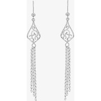 T.H.Baker Women's Sterling Silver Tassel Dropper Earrings 8.54.3659