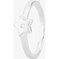 Fleur Kids Sterling Silver Cubic Zirconia Star Ring AZR046904 46 | Size: 44 (F)