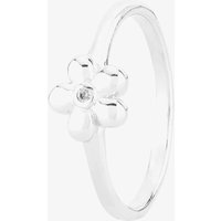 Fleur Kids Sterling Silver Cubic Zirconia Flower Ring AZR116804 46 | Size: 48 (I)