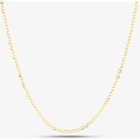 9ct Yellow Gold Mini Curb Chain SUFC 190 9Y 20 inches