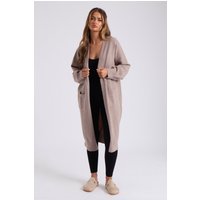 Longline Patch Pocket Cardigan
