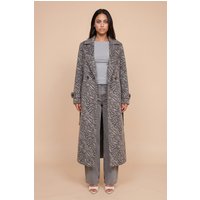 Longline Zebra Formal Coat