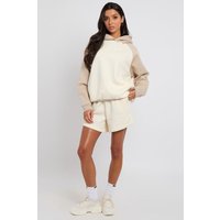 Urban Bliss Women's Athleisure Short in Cream | Size: 12