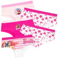 Barbie Girl's Underwear 5 Pack in Pink | Size: 7-8 Years