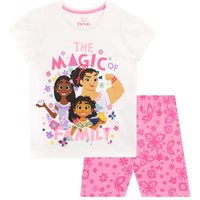 Disney Girl's Encanto Short Pyjamas in Pink | Size: 6-7 Years