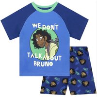 Disney Boy's Encanto Short Pyjamas in Black | Size: 4-5 Years