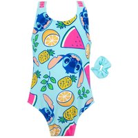 Disney Girl's Lilo & Stitch Swimsuit & Scrunchie Set | Size: 8-9 Years