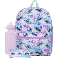 Disney Women's Lilo & Stitch 3 Piece Backpack Set