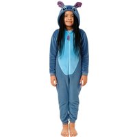 Disney Girl's Lilo & Stitch Onesie in Blue | Size: 8-9 Years