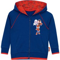 Marvel Boy's Spiderman Zip Up Hoodie in Blue | Size: 9-10 Years