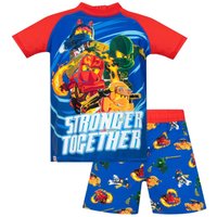 Lego Boy's 2 Piece Ninjago Swim Set in Blue | Size: 9-10 Years