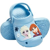 Disney Girl's Frozen Clogs in Blue | Size: Infant 9