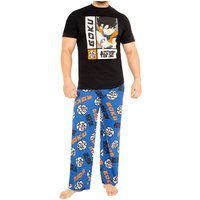 Dragonball Z Men's Goku Pyjamas in Black | Size: Medium