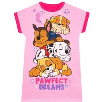 Paw Patrol Girl's Pawfect Dreams Nightdress in Pink | Size: 6-7 Years