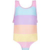 Harry Bear Girl's Striped Swimsuit | Size: 5-6 Years