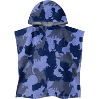 Dinosaur Camo Towel Poncho