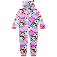 DreamWorks Girl's Gabbys Dollhouse Onesie With 3D Ears in Pink | Size: 3-4 Years