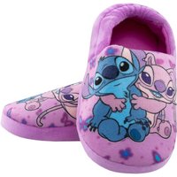 Disney Lilo & Stitch Girls' Slippers in Purple