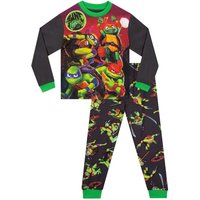 Teenage Mutant Ninja Turtles Boy's Long Sleeve Pyjamas in Grey | Size: 10-11 Years
