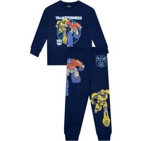 Transformers Boy's Optimus Prime Sweatshirt & Joggers Set in Blue | Size: 9-10 Years