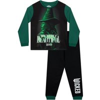 Wicked Girl's Elphaba Pyjamas in Black | Size: 8-9 Years