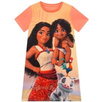 Disney Girl's Moana Nightdress in Pink | Size: 7-8 Years