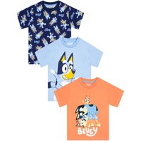 Bluey Boy's 3 Pack T-Shirts | Size: 7-8 Years