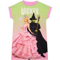 Wicked Girl's Glinda & Elphaba Nightdress in Pink | Size: 12-13 Years