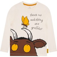 The Gruffalo Girl's Long Sleeve T-Shirt in Cream | Size: 3-4 Years