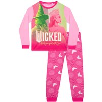 Wicked Girl's Glinda & Elphaba Pyjamas in Pink | Size: 10-11 Years
