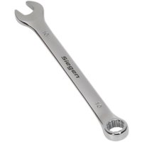 Loops Hardened Steel Combination Spanner - 10mm - Polished Chrome Vanadium Wrench in Metallics
