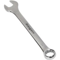 Loops Hardened Steel Combination Spanner - 24mm - Polished Chrome Vanadium Wrench in Metallics