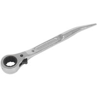 Loops PRO 21mm Scaffold Spanner Podger Ratchet Handle - Ratcheting Socket Wrench Tool