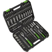 Loops 171pc PREMIUM Socket / Bit & Ratchet Handle Set - 1/4" 3/8" 1/2" Drive 6 Point