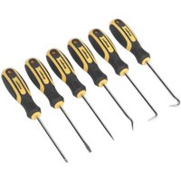 Loops 6 PACK Precision Microtip Screwdriver & Pick Hook Set - Mini Slotted Phillips