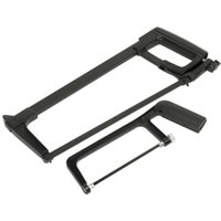 Loops 2 PACK - 300mm Engineers Hacksaw & 150mm Junior Hacksaw - Premium Die Cast Set