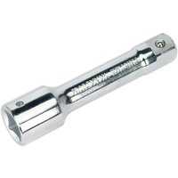 Loops 150mm Forged Steel Extension Bar - 3/4" Sq Drive - Spring-Ball Socket Retainer in Metallics